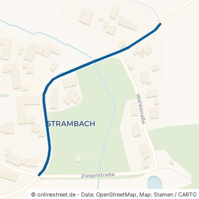 Mönchsrother Straße Stödtlen Strambach 