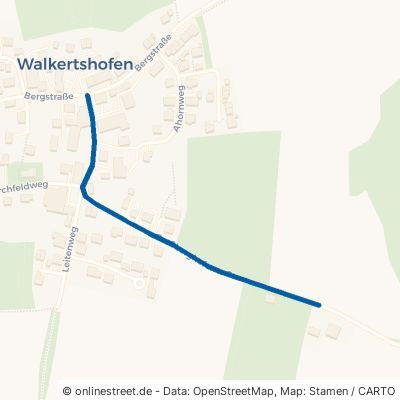 Großberghofener Straße Erdweg Walkertshofen 