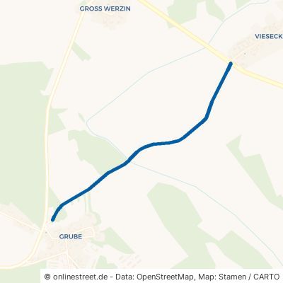 Weg Grube-Viesecke Plattenburg Viesecke 
