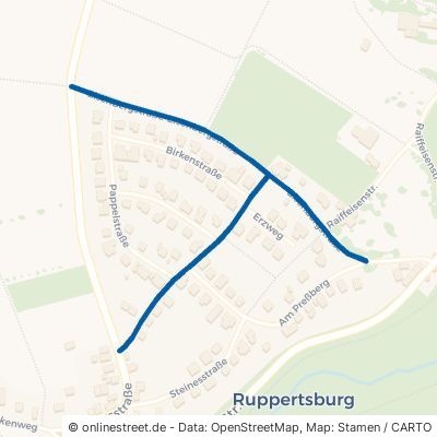 Eisenbergstraße Laubach Ruppertsburg 