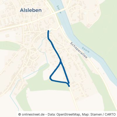 Naundorfer Straße Alsleben Alsleben 