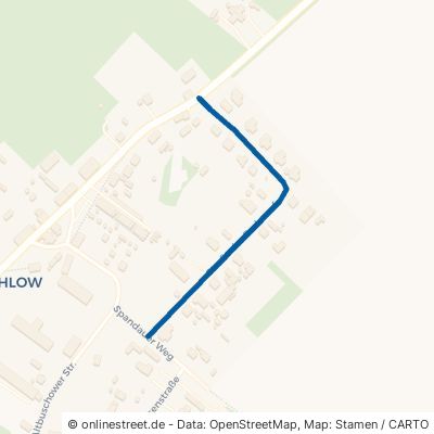 Straße Der Bodenreform Märkisch Luch Möthlow 