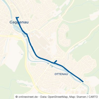 Hauptstraße Gaggenau Ottenau 