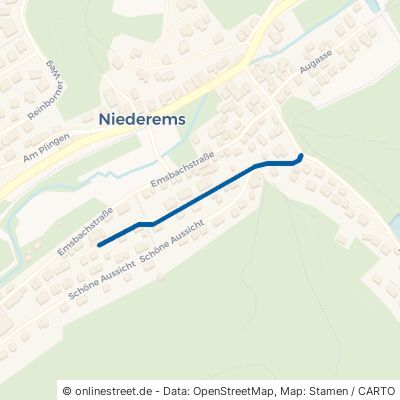 Schönwaldstraße Waldems Niederems 