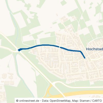 Bischofsheimer Straße Maintal Hochstadt 
