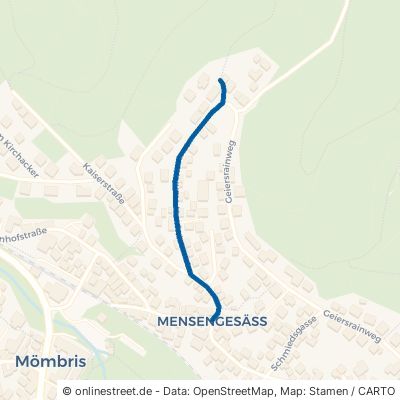 Hanfwiesenstraße Mömbris Mensengesäß 