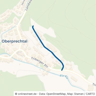 Pfauenstraße Elzach Oberprechtal 