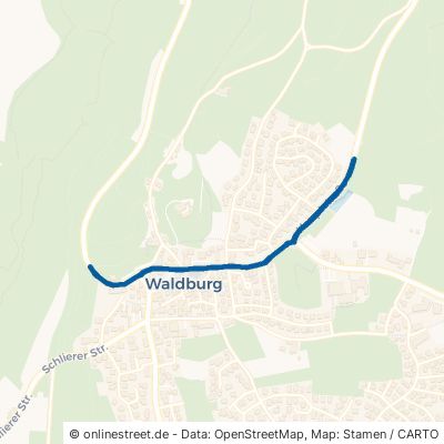 Hauptstraße Waldburg Sieberatsreute 