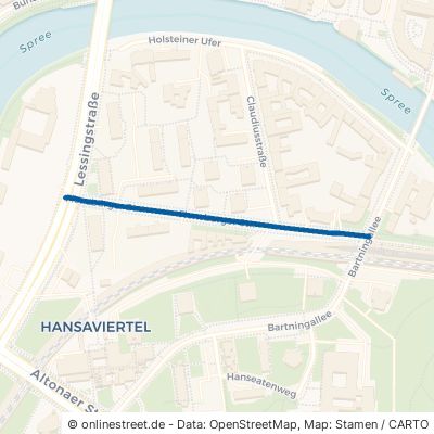 Flensburger Straße 10557 Berlin Hansaviertel Mitte