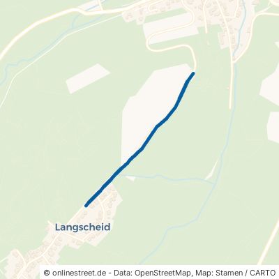 Schönauer Straße Bad Münstereifel Langscheid 