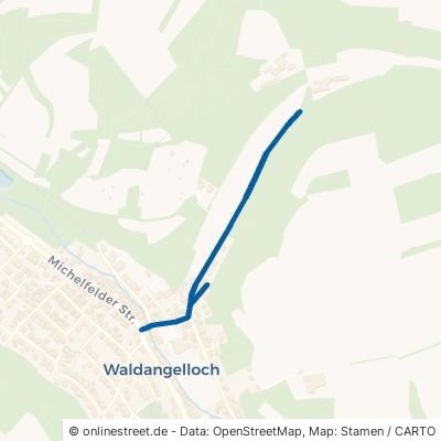 Sommerwaldstraße Sinsheim Waldangelloch 