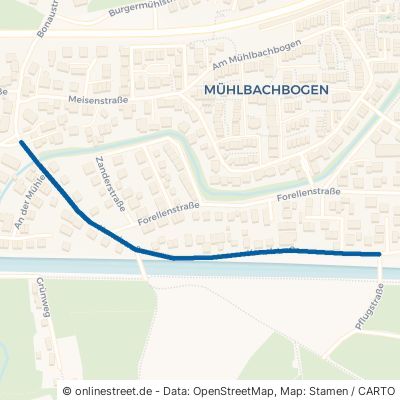 Kanalstraße Moosburg an der Isar Moosburg 