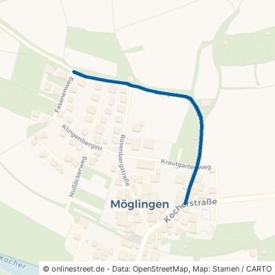Lampoldshauser Straße Öhringen Möglingen 
