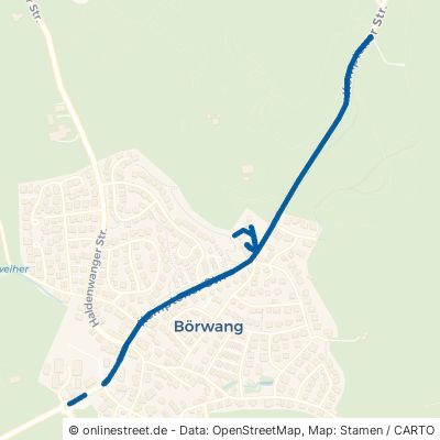 Kemptener Straße Haldenwang Börwang Börwang