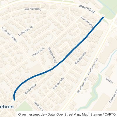 Gomaringer Straße Nehren 