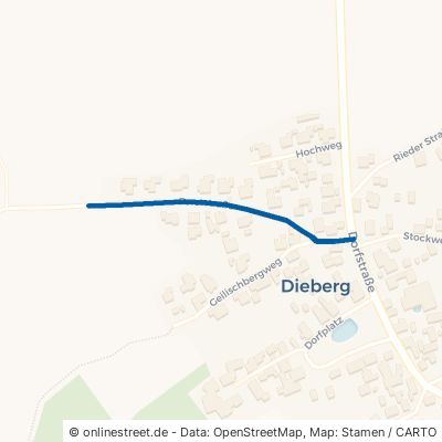 Forststraße Walderbach Dieberg 