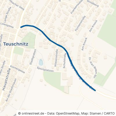 Rappoltengrüner Straße Teuschnitz 