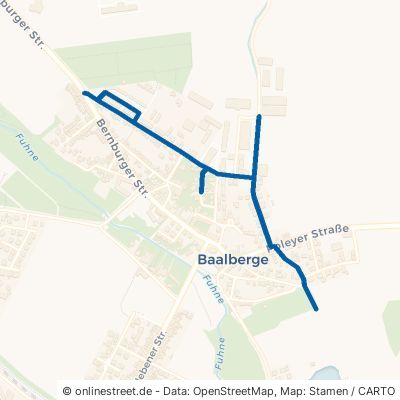 Umgehungsstraße Bernburg Baalberge 