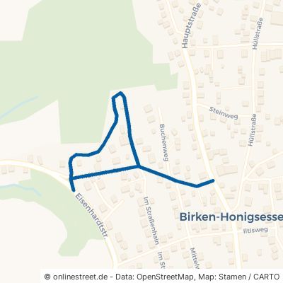 Mühlenholzstraße Birken-Honigsessen Bruchen 