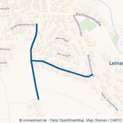 Hirschtal Leinach Unterleinach 