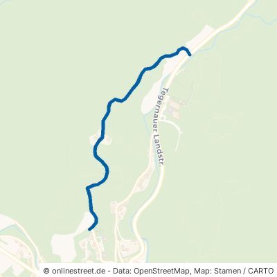 Unterer Kircheckweg Kleines Wiesental Tegernau 