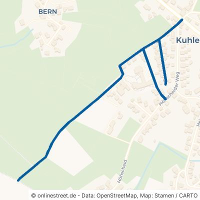 Kuhlenweg Leichlingen (Rheinland) Witzhelden 