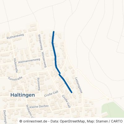 Hangstraße Weil am Rhein Haltingen 