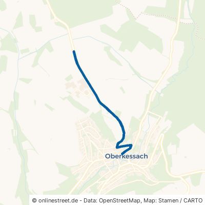 Osterburkener Straße Schöntal Oberkessach 