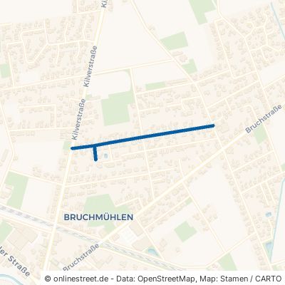 Hindenburgstraße Rödinghausen Bruchmühlen 
