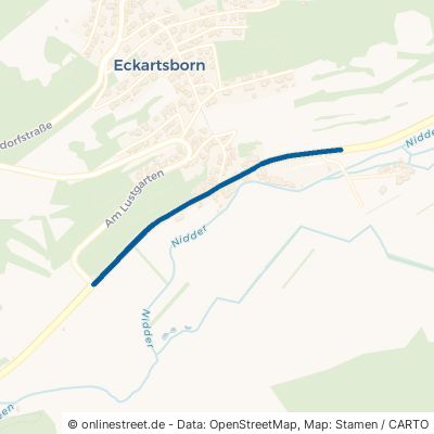 Niddertalstraße Ortenberg Eckartsborn 