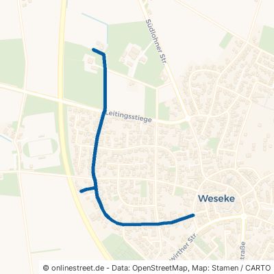 Oyenstraße Borken Weseke 