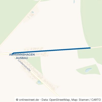 Tannenstraße Admannshagen-Bargeshagen Admannshagen Ausbau 