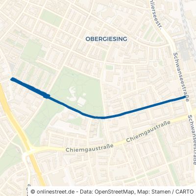 Weißenseestraße 81539 München Obergiesing Obergiesing-Fasangarten