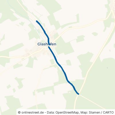 Reinhardsachsener Straße Walldürn Glashofen 