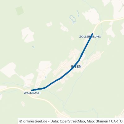 Hunsrückstraße Nohfelden Eisen 