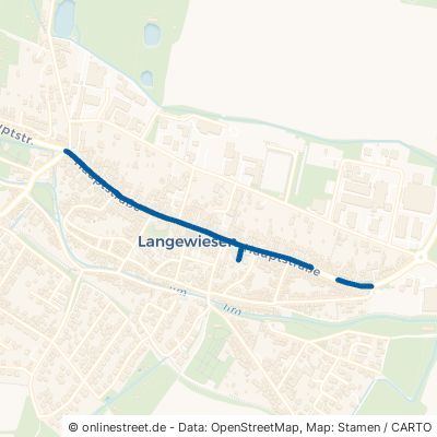 Hauptstraße Ilmenau Langewiesen 