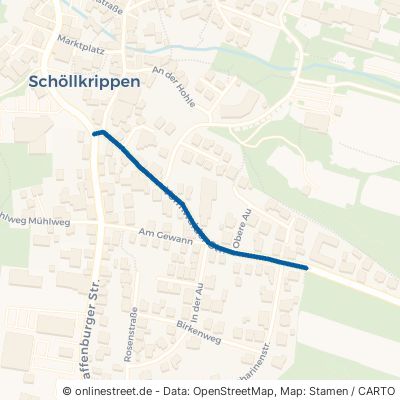 Vormwalder Straße Schöllkrippen Ernstkirchen 