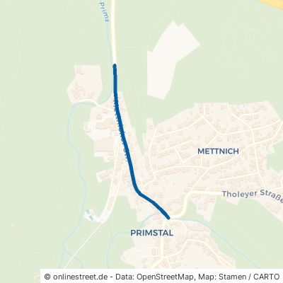 Mettnicher Straße Nonnweiler Primstal 