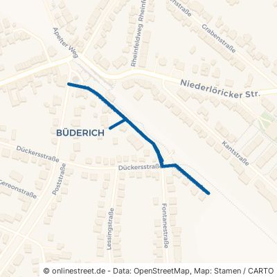Mataréstraße Meerbusch Büderich 