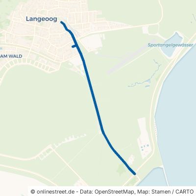 Hafenstraße Langeoog 