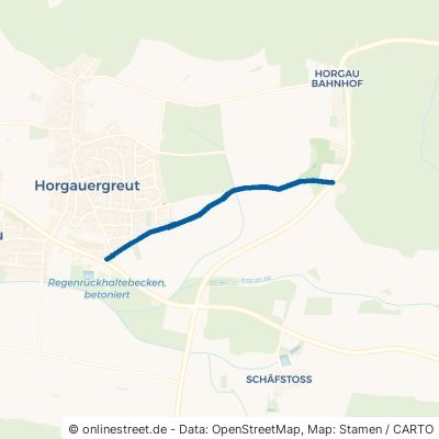 Bahnhofstraße Horgau Horgauergreut 