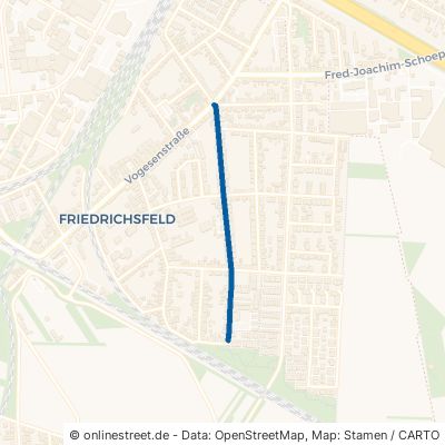 Kolmarer Straße 68229 Mannheim Friedrichsfeld Friedrichsfeld