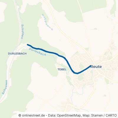 Durlesbacher Straße Bad Waldsee Reute 
