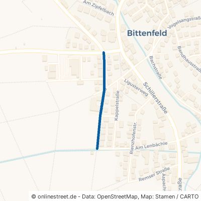 Haldenweg Waiblingen Bittenfeld 