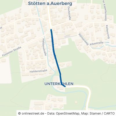 Mühlenstraße Stötten am Auerberg Stötten 