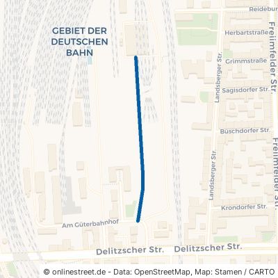 Ladestraße Ost Halle Gebiet Der DB 