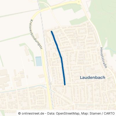 Sportplatzstraße Laudenbach 
