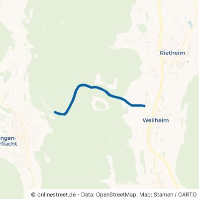 Weilheimer Weg Rietheim-Weilheim Weilheim 