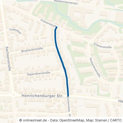 Cheruskerstraße Recklinghausen Suderwich 