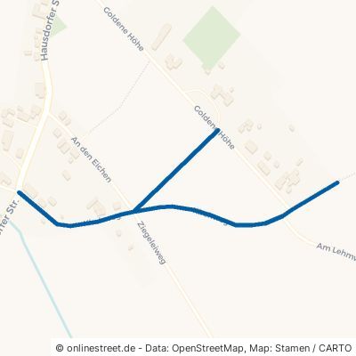 Kirchweg Kamenz Cunnersdorf 